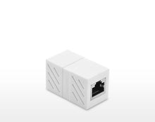 Заредете изображение във визуализатора на галерията – Ugreen coupler network cable coupler RJ45 network coupler white (20311) - TopMag
