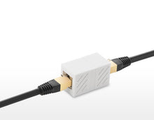 Заредете изображение във визуализатора на галерията – Ugreen coupler network cable coupler RJ45 network coupler white (20311) - TopMag
