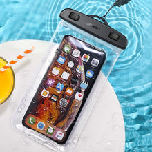 Заредете изображение във визуализатора на галерията – Ugreen waterproof pouch phone bag IPX8 up to 30m black (60959) - TopMag
