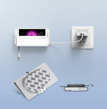 Заредете изображение във визуализатора на галерията – Ugreen wall mount smartphone stand for charging white (30394) - TopMag
