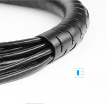 Заредете изображение във визуализатора на галерията – Ugreen cover cable organizer 5m black (30820) - TopMag
