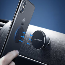 Заредете изображение във визуализатора на галерията – Ugreen 2x metal plates plate for magnetic phone holders black (30836) - TopMag
