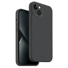Заредете изображение във визуализатора на галерията – Uniq case Lino Hue iPhone 14 Plus 6.7" Magclick Charging grey/charcoal grey
