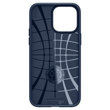 Заредете изображение във визуализатора на галерията – Spigen liquid air гръб за iphone 14 pro navy blue - TopMag
