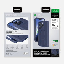 Заредете изображение във визуализатора на галерията – Amazing Thing Matte Pro Mag Case IP156.1PMPBU for Iphone 15 Pro navy
