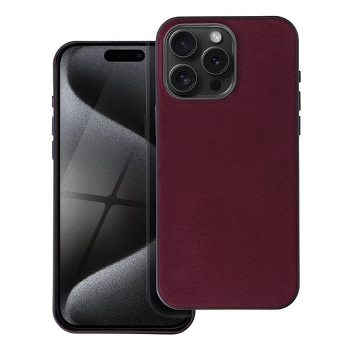 Woven Mag Cover for IPHONE 11 burgundy