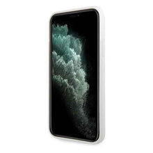 Заредете изображение във визуализатора на галерията – Guess GUHCN58TPUWHGLG iPhone 11 Pro biały/white hard case Glitter 4G Circle Logo - TopMag
