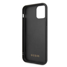 Заредете изображение във визуализатора на галерията – Guess GUHCN65MGGWH iPhone 11 Pro Max biały/white hard case Glitter Marble Glass - TopMag
