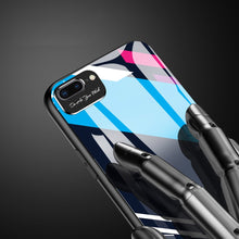 Заредете изображение във визуализатора на галерията – Color Glass Case Durable Cover with Tempered Glass Back and camera cover iPhone SE 2022 / SE 2020 / iPhone 8 / iPhone 7 pattern 2 - TopMag
