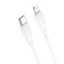 Заредете изображение във визуализатора на галерията – Borofone Cable BX19 Double-speed - Type C to Lightning - PD 20W 3A 2 metres white
