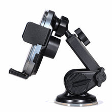 Заредете изображение във визуализатора на галерията – Joyroom car holder with 15W inductive charger for dashboard black (JR-ZS299)
