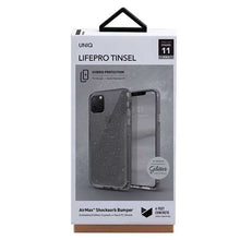 Заредете изображение във визуализатора на галерията – UNIQ etui LifePro Tinsel iPhone 11 Pro czarny/vapour smoke - TopMag
