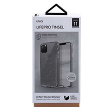 Заредете изображение във визуализатора на галерията – UNIQ etui LifePro Tinsel iPhone 11 Pro Max czarny/vapour smoke - TopMag
