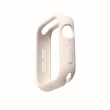 Заредете изображение във визуализатора на галерията – UNIQ etui Lino Apple Watch Series 4/5/6/SE 44mm. biały/dove white - TopMag
