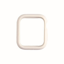 Заредете изображение във визуализатора на галерията – UNIQ etui Lino Apple Watch Series 4/5/6/SE 44mm. biały/dove white - TopMag
