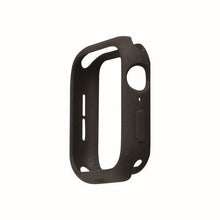 Заредете изображение във визуализатора на галерията – UNIQ etui Lino Apple Watch Series 4/5/6/SE 44mm. czarny/ash black - TopMag
