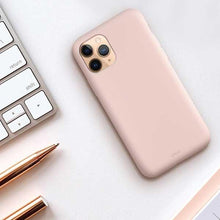 Заредете изображение във визуализатора на галерията – UNIQ etui Lino Hue iPhone 11 Pro różowy/blush pink - TopMag
