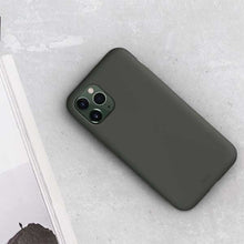 Заредете изображение във визуализатора на галерията – UNIQ etui Lino Hue iPhone 11 Pro szary/moss grey - TopMag

