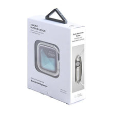 Заредете изображение във визуализатора на галерията – UNIQ etui Valencia Apple Watch Series 4/5/6/SE 40mm. srebrny/titanium silver - TopMag
