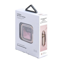 Заредете изображение във визуализатора на галерията – UNIQ etui Valencia Apple Watch Series 4/5/6/SE 44mm. różowo-złoty/blush gold pink - TopMag
