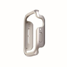 Заредете изображение във визуализатора на галерията – UNIQ etui Valencia Apple Watch Series 4/5/6/SE 44mm. srebrny/titanium silver - TopMag
