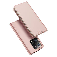 Заредете изображение във визуализатора на галерията – Dux Ducis Skin Pro Case Xiaomi 13 Pro Flip Card Wallet Stand Pink
