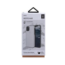 Заредете изображение във визуализатора на галерията – UNIQ etui Vesto Hue iPhone 11 Pro srebrny/silver - TopMag

