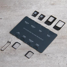Заредете изображение във визуализатора на галерията – UNIQ Sim Adapter Traveller Kit 7in1 organizer - TopMag
