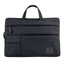 Заредете изображение във визуализатора на галерията – UNIQ torba Cavalier laptop Sleeve 15" czarny/charcoal black - TopMag
