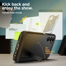 Заредете изображение във визуализатора на галерията – Spigen Rugged Armor case for Samsung Galaxy A15 4G / 5G - black
