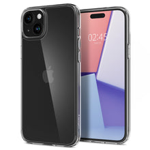Заредете изображение във визуализатора на галерията – Spigen Air Skin Hybrid, crystal clear - iPhone 15 Plus
