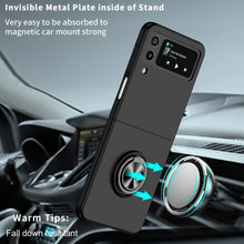 Заредете изображение във визуализатора на галерията – Forcell kong ring case for samsung galaxy z flip 4 5g black
