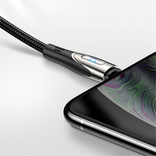 Заредете изображение във визуализатора на галерията – Joyroom Sharp Series cable with fast charging USB-A - USB-C 3A 2m black (S-M411)
