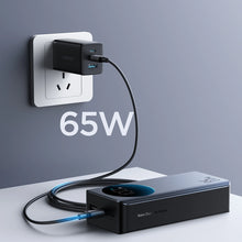 Заредете изображение във визуализатора на галерията – Joyroom 30000mAh 65W power bank with digital display (JR-PBF05) - black
