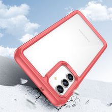 Заредете изображение във визуализатора на галерията – Outer Space Case for Samsung Galaxy A13 5G cover with a flexible frame red
