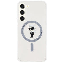 Заредете изображение във визуализатора на галерията – Karl Lagerfeld IML Ikonik MagSafe case for Samsung Galaxy S23+ - transparent
