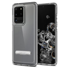 Заредете изображение във визуализатора на галерията – SPIGEN ULTRA HYBRID "S" GALAXY S20 ULTRA CRYSTAL CLEAR - TopMag
