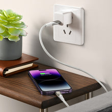 Заредете изображение във визуализатора на галерията – Baseus Glimmer Series cable with fast charging USB-A - Lightning 480Mb/s 2.4A 1m white

