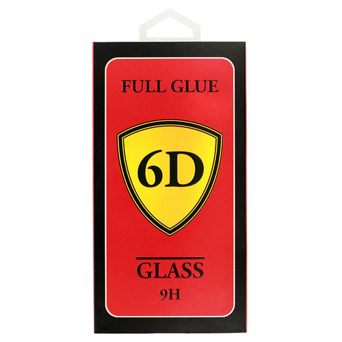 Full Glue 6D Tempered Glass for MOTOROLA MOTO E22/E22I/DEFY 2022 BLACK