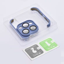Заредете изображение във визуализатора на галерията – MINI BUMPERS with camera island protection Case for IPHONE 15 blue

