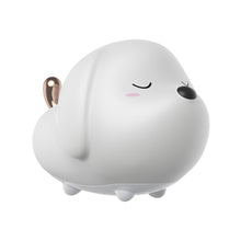 Заредете изображение във визуализатора на галерията – Baseus silicone LED bedside lamp for children 3 light modes doggy white (DGAM-B02) - TopMag
