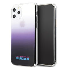Заредете изображение във визуализатора на галерията – Guess GUHCN65DGCPI iPhone 11 Pro Max purpurowy/gradient purple hard case California - TopMag
