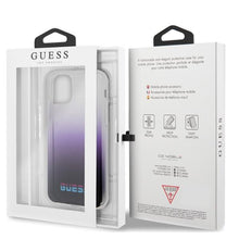 Заредете изображение във визуализатора на галерията – Guess GUHCN65DGCPI iPhone 11 Pro Max purpurowy/gradient purple hard case California - TopMag
