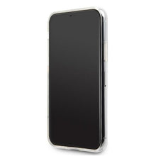 Заредете изображение във визуализатора на галерията – Guess GUHCN65SGTLGO iPhone 11 Pro Max złoty/gold hard case Glitter Triangle - TopMag

