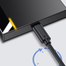 Заредете изображение във визуализатора на галерията – Baseus external hard drive HDD SSD housing case SATA 2,5'' USB 3.2 Gen 1 (5 Gbps) micro USB SuperSpeed + kabel black (CAYPH-A01) - TopMag
