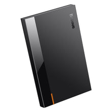 Заредете изображение във визуализатора на галерията – Baseus external hard drive HDD SSD housing case SATA 2,5'' USB 3.2 Gen 1 (5 Gbps) micro USB SuperSpeed + kabel black (CAYPH-A01) - TopMag
