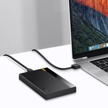 Заредете изображение във визуализатора на галерията – Baseus bay for HDD SSD 2.5 '' SATA drive housing USB 3.2 Gen 1 (5 Gbps) USB Type C + black cable (CAYPH-B01) - TopMag
