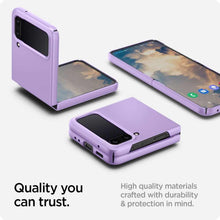 Заредете изображение във визуализатора на галерията – Futerał spigen airskin do samsung z flip 4 rose purple - TopMag
