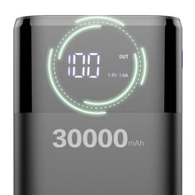 Заредете изображение във визуализатора на галерията – Dudao powerbank 4x USB 30000mAh with LCD 3A display white (K8Max white) - TopMag
