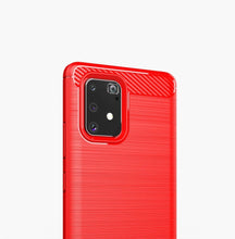 Заредете изображение във визуализатора на галерията – Carbon Case Flexible Cover TPU Case for Samsung Galaxy S10 Lite black - TopMag
